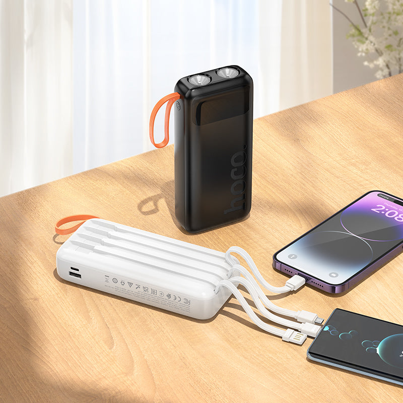 HD_SYNC:J151A Spirit dual lighting four-cable power bank(20000mAh)