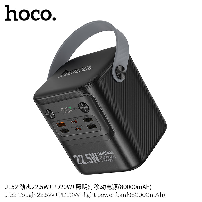 HD_SYNC:J152 Pro Tough PD65W+light power bank(80000mAh)(UN)