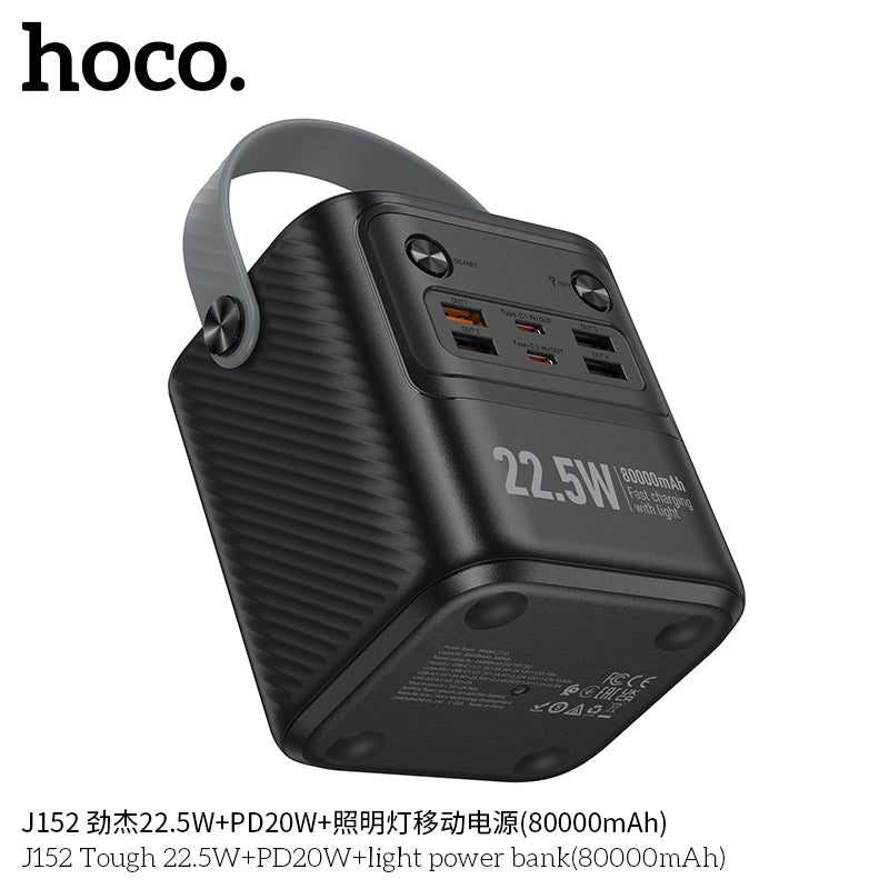 HD_SYNC:J152 Pro Tough PD65W+light power bank(80000mAh)(UN)