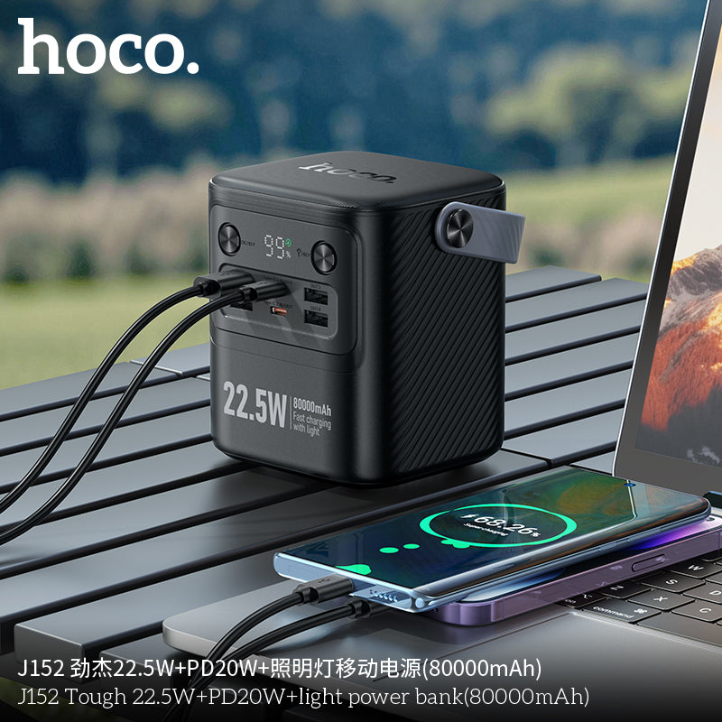 HD_SYNC:J152 Pro Tough PD65W+light power bank(80000mAh)(UN)