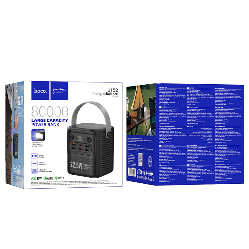 HD_SYNC:J152 Pro Tough PD65W+light power bank(80000mAh)(UN)
