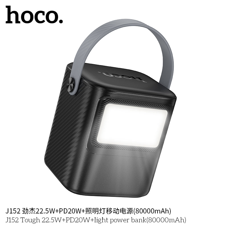 HD_SYNC:J152 Tough 22.5W+PD20W+light power bank(80000mAh)(UN)