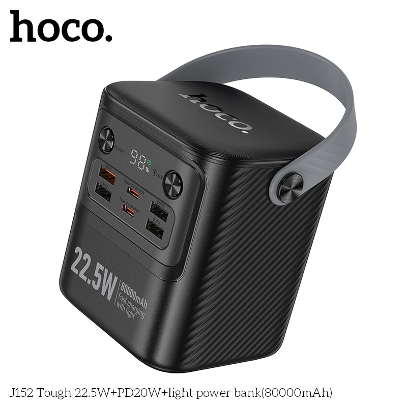 HD_SYNC:J152 Pro Tough PD65W+light power bank(80000mAh)