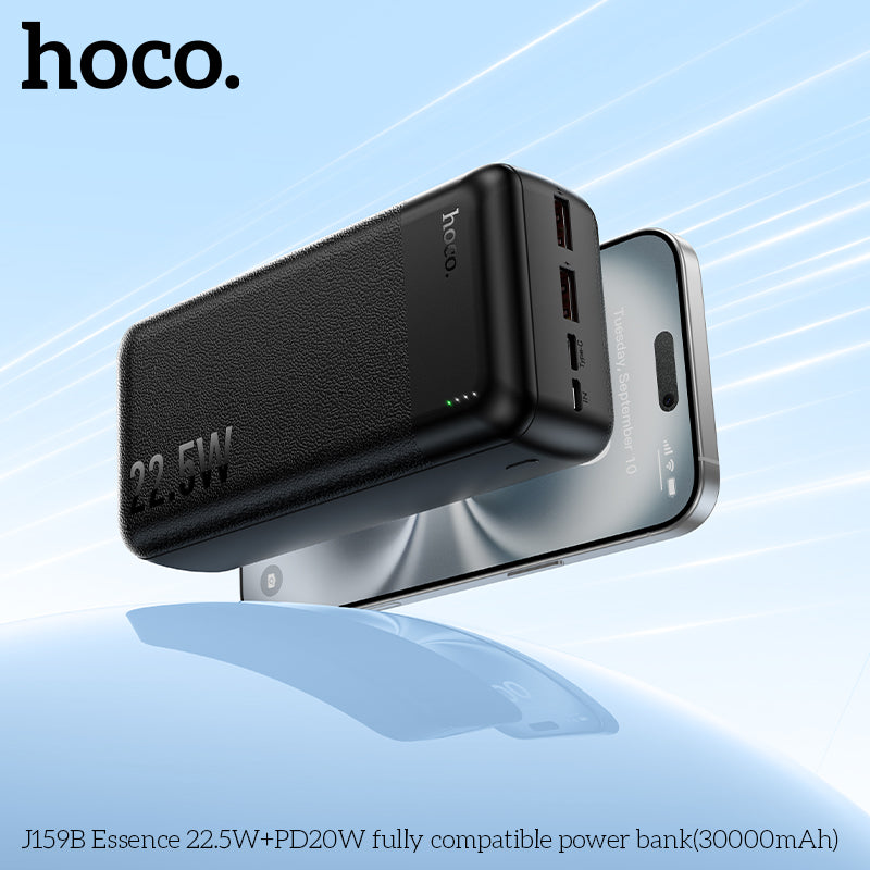 HD_SYNC:J159B Essence 22.5W+PD20W fully compatible power bank(30000mAh)(UN)