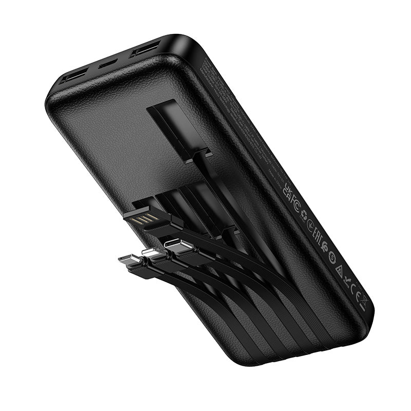 HD_SYNC:J163 Wonderful power bank with 4 cables(10000mAh)