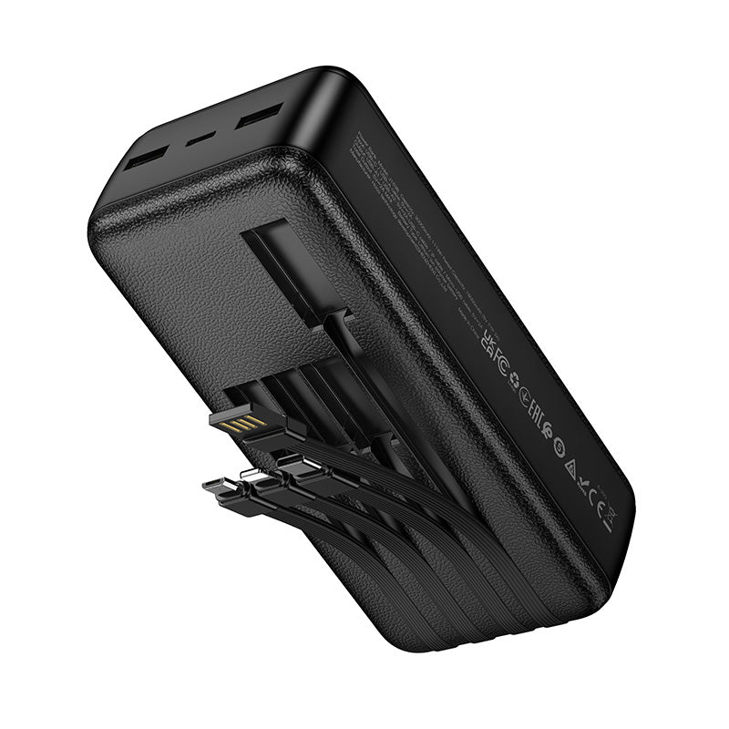 HD_SYNC:J163B Wonderful power bank with 4 cables(30000mAh)(UN)