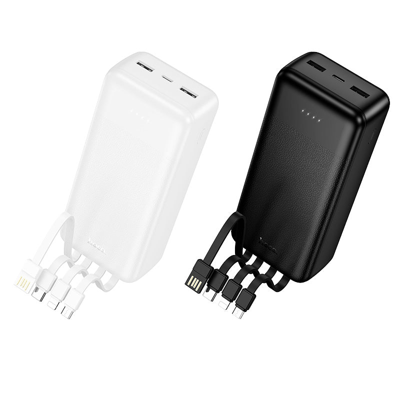 HD_SYNC:J163B Wonderful power bank with 4 cables(30000mAh)