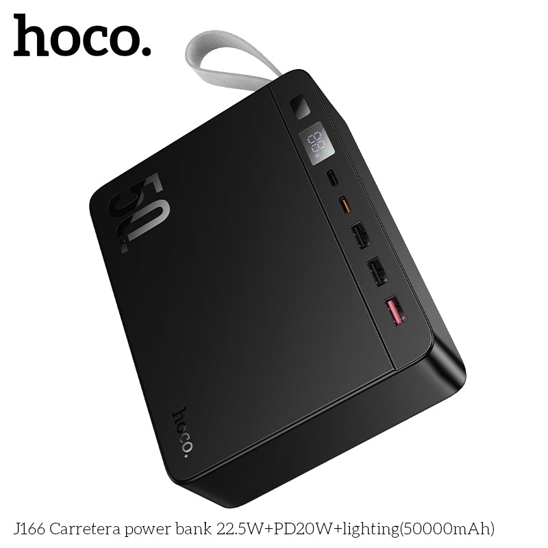 HD_SYNC:J166 Carretera power bank 22.5W+PD20W+lighting