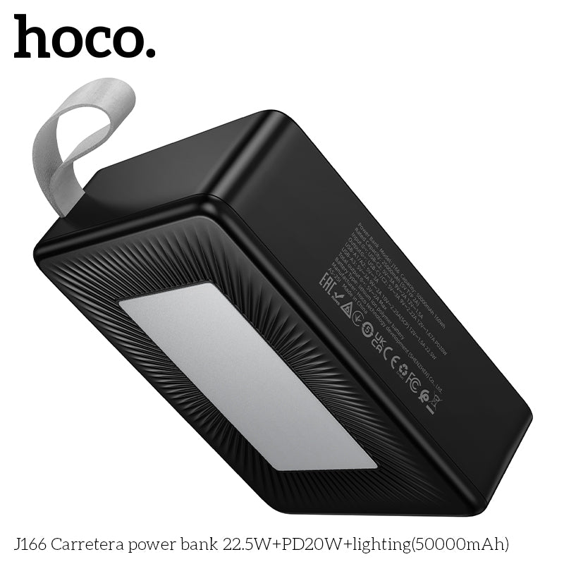 HD_SYNC:J166 Carretera power bank 22.5W+PD20W+lighting