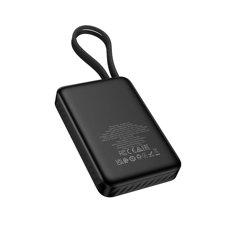 HD_SYNC:J171 Edge 22.5W+PD20W fully compatible power bank with two cables(10000mAh)(UN)