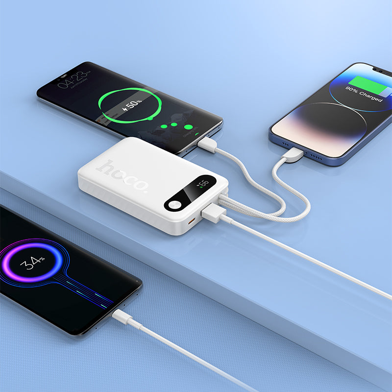 HD_SYNC:J171 Edge 22.5W+PD20W fully compatible power bank with two cables(10000mAh)(UN)