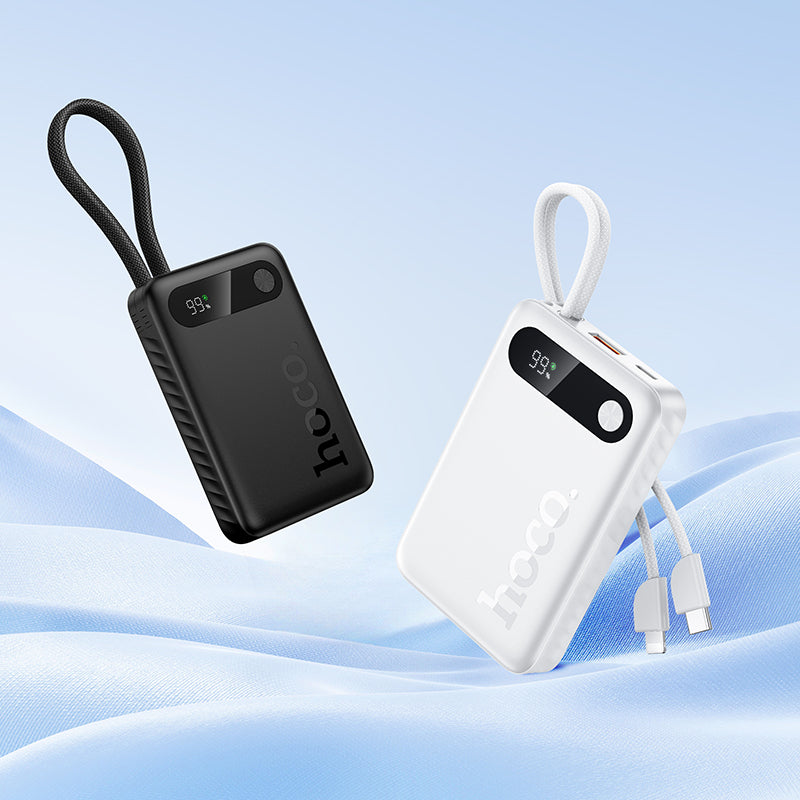 HD_SYNC:J171 Edge 22.5W+PD20W fully compatible power bank with two cables(10000mAh)