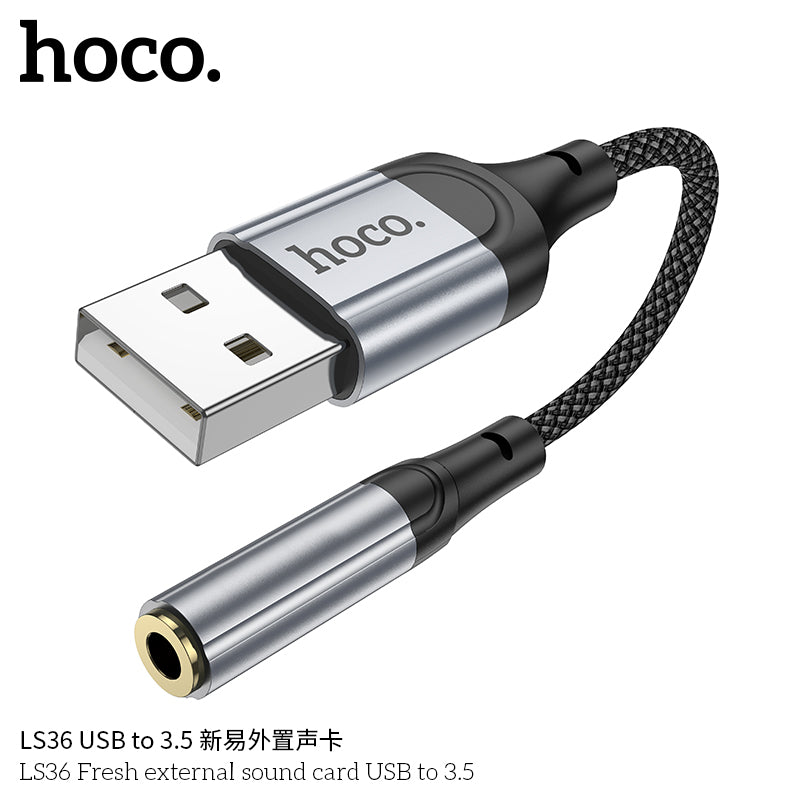 HD_SYNC:LS36 Fresh external sound card USB to 3.5