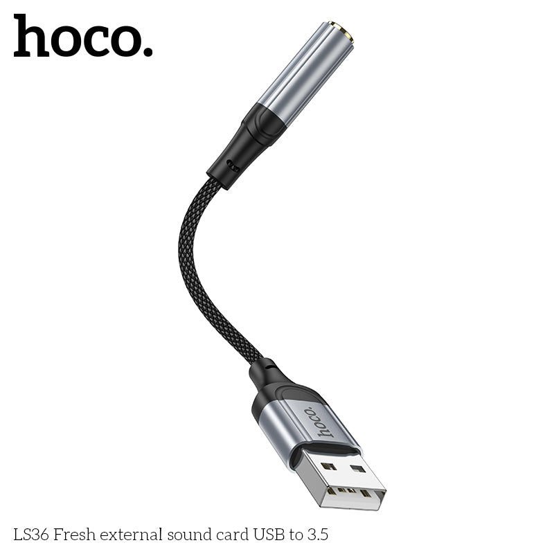 HD_SYNC:LS36 Fresh external sound card USB to 3.5