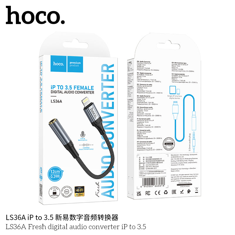 HD_SYNC:LS36A Fresh digital audio converter iP to 3.5