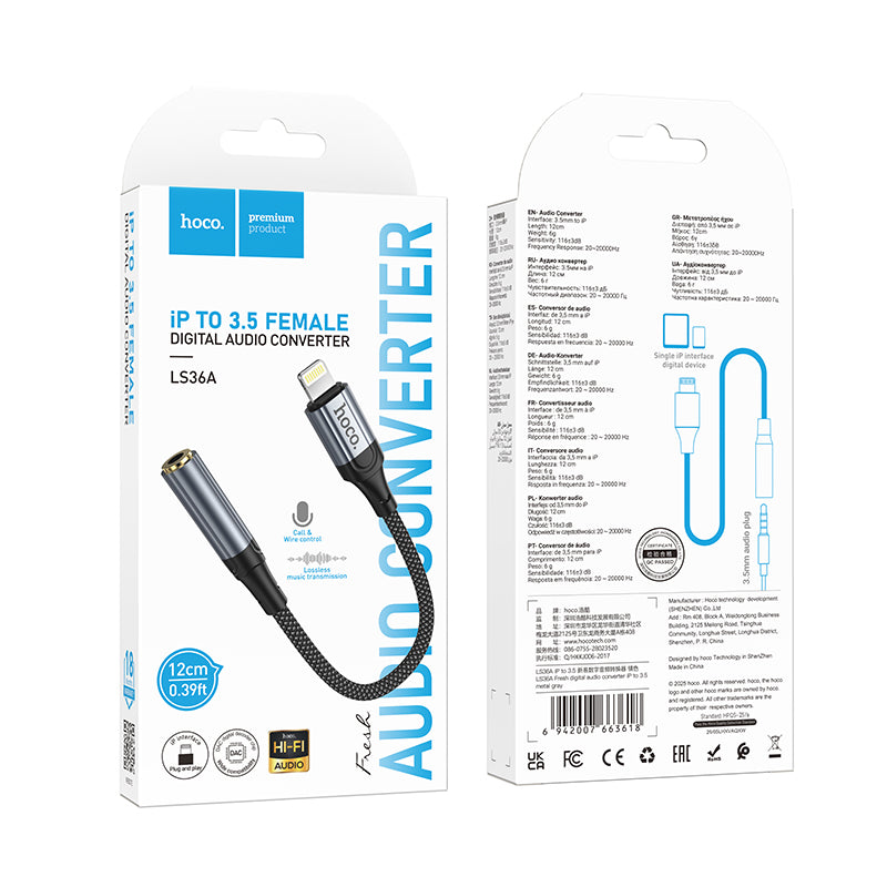 HD_SYNC:LS36A Fresh digital audio converter iP to 3.5