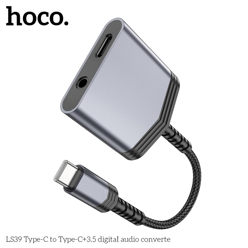 HD_SYNC:LS39 Type-C to Type-C+3.5 digital audio converter