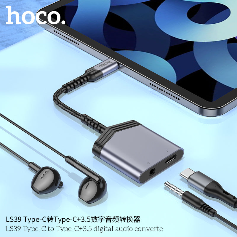 HD_SYNC:LS39 Type-C to Type-C+3.5 digital audio converter
