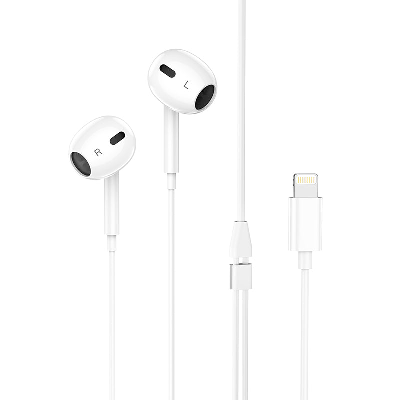 HD_SYNC:M1 Max crystal earphones for iP with mic