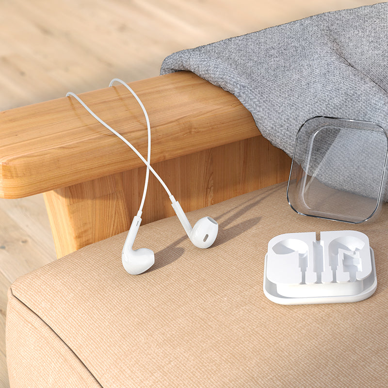 HD_SYNC:M1 Max crystal earphones for iP with mic