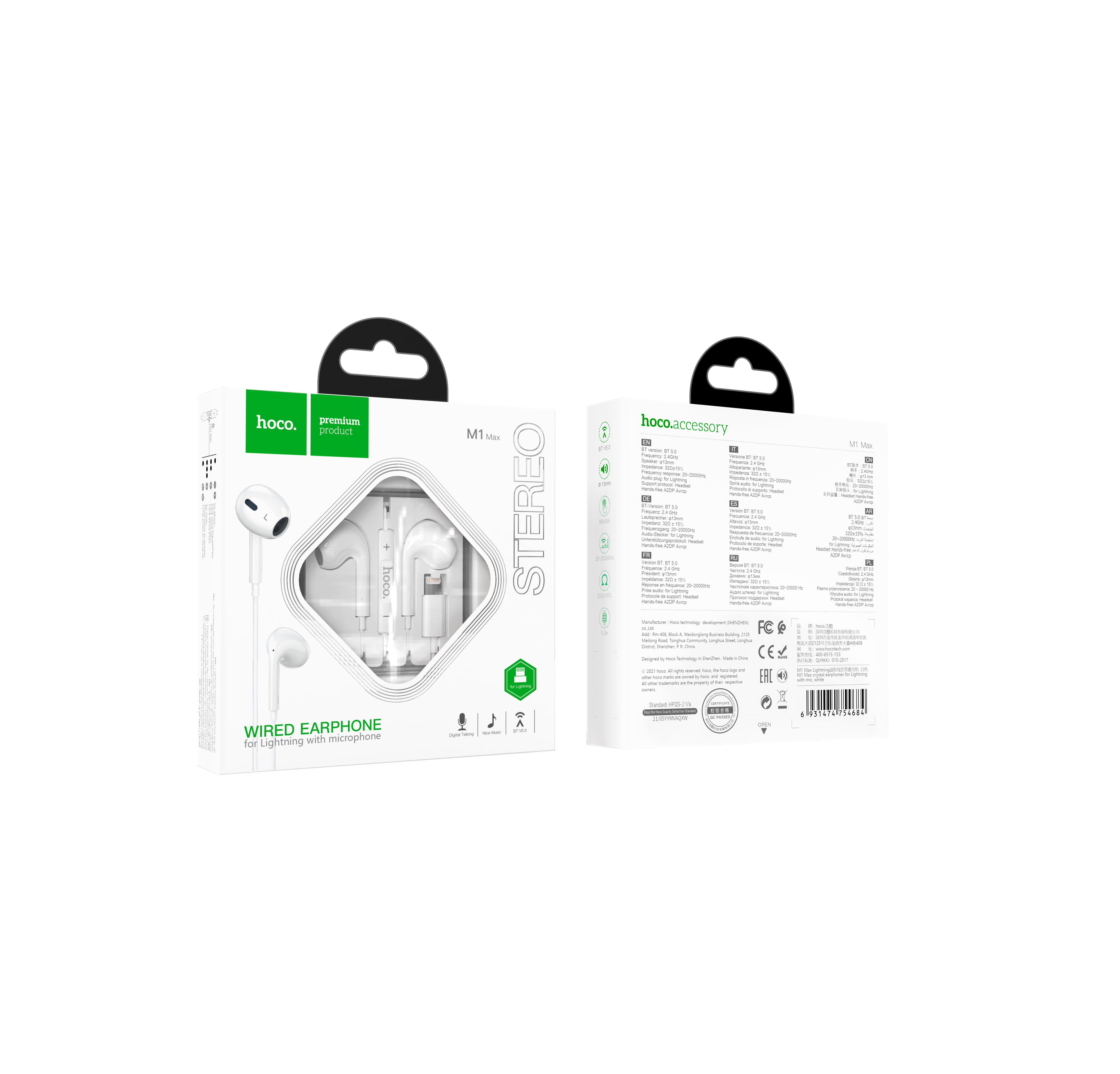 HD_SYNC:M1 Pro Original series earphones for iP
