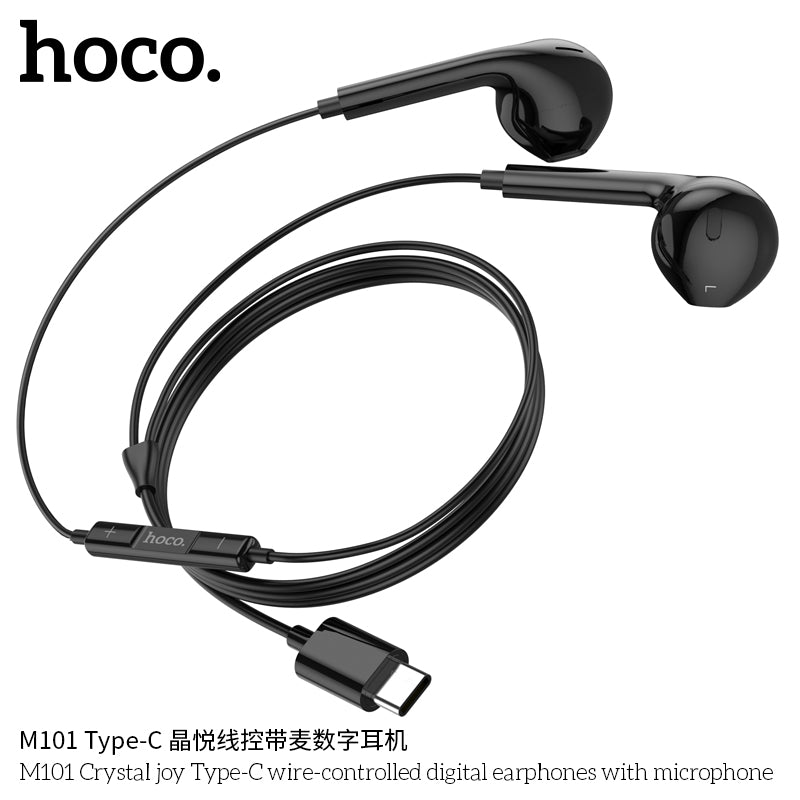 HD_SYNC:M101 Max Crystal grace wire-controlled earphones with microphone