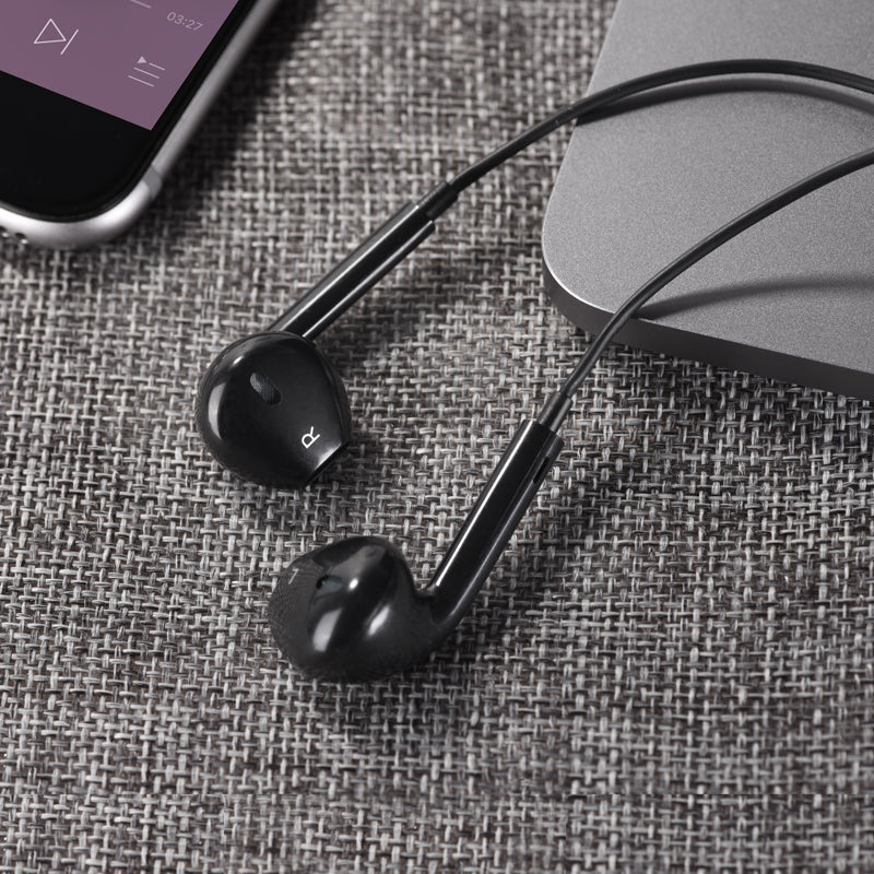 HD_SYNC:M101 Crystal joy Type-C wire-controlled digital earphones with microphone