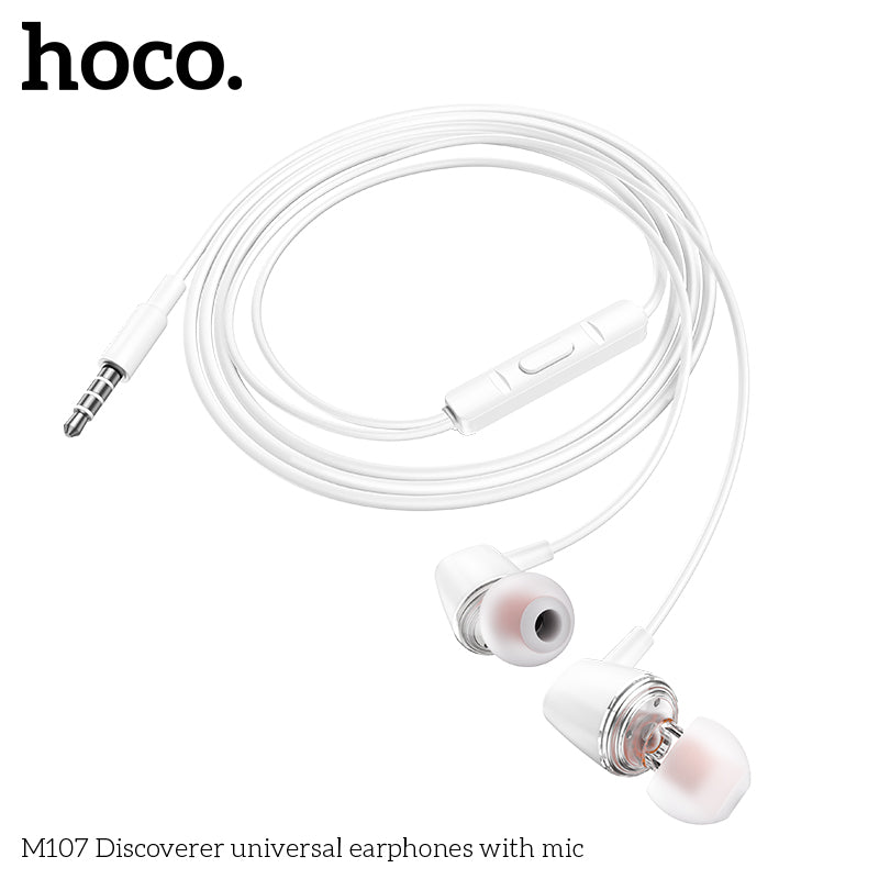 HD_SYNC:M107 Discoverer universal earphones with mic