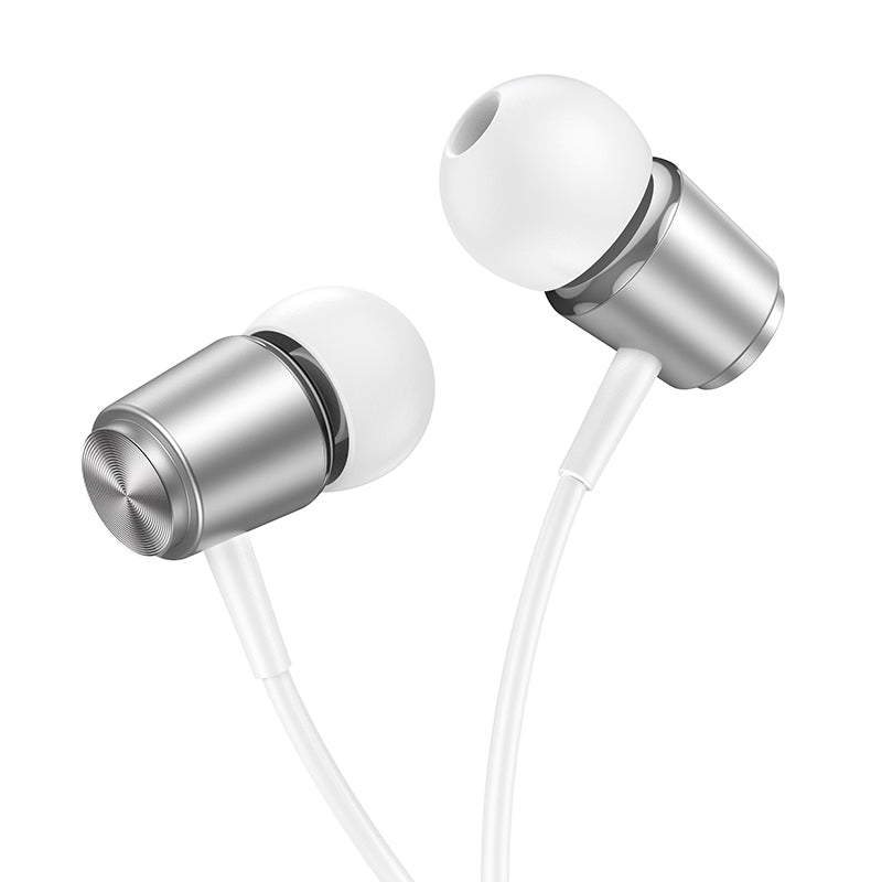 HD_SYNC:M108 Spring metal universal earphones with mic