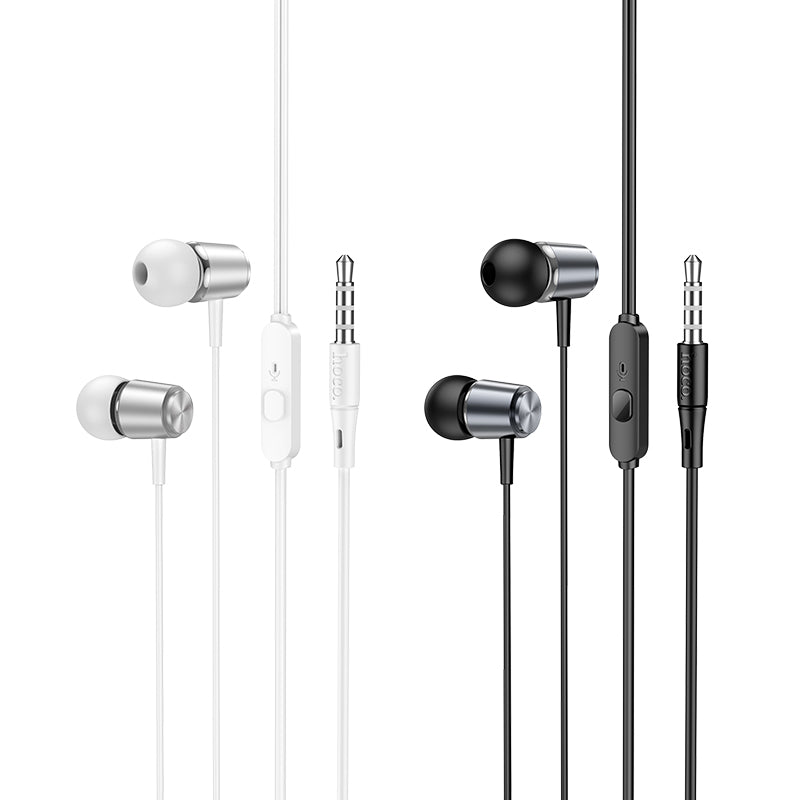 HD_SYNC:M108 Spring metal universal earphones with mic
