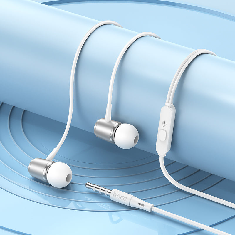 HD_SYNC:M108 Spring metal universal earphones with mic