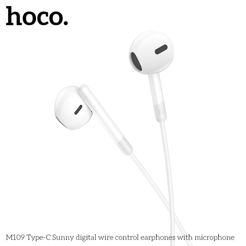 HD_SYNC:M109 Type-C Sunny digital wire control earphones with microphone