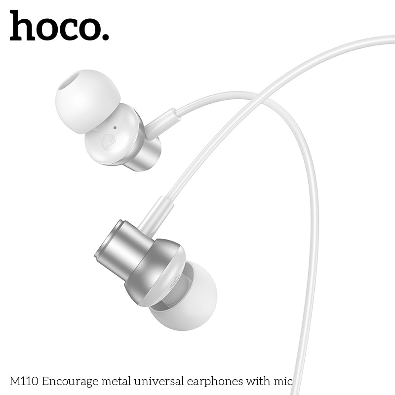 HD_SYNC:M110 Encourage metal universal earphones with mic