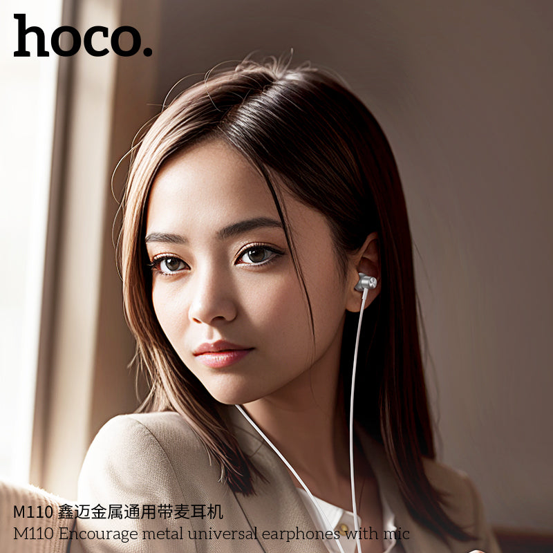 HD_SYNC:M110 Encourage metal universal earphones with mic