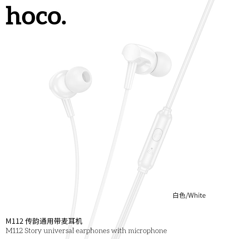 HD_SYNC:M112 Story universal earphones with microphone