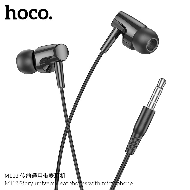 HD_SYNC:M112 Story universal earphones with microphone