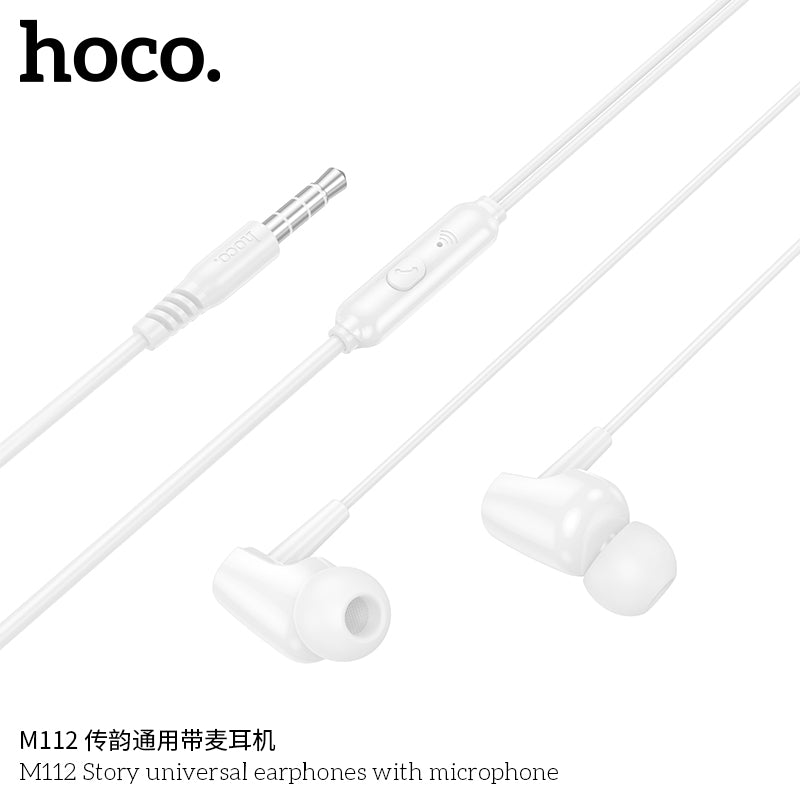 HD_SYNC:M112 Story universal earphones with microphone