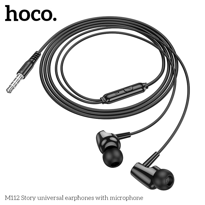 HD_SYNC:M112 Story universal earphones with microphone