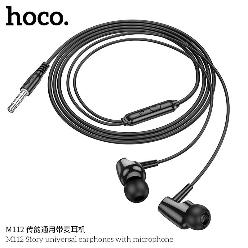 HD_SYNC:M112 Story universal earphones with microphone