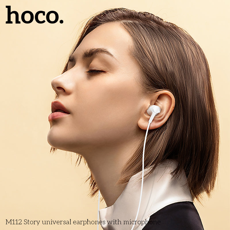 HD_SYNC:M112 Story universal earphones with microphone