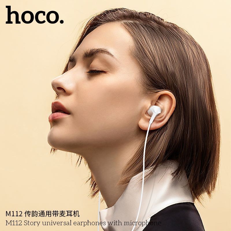 HD_SYNC:M112 Story universal earphones with microphone