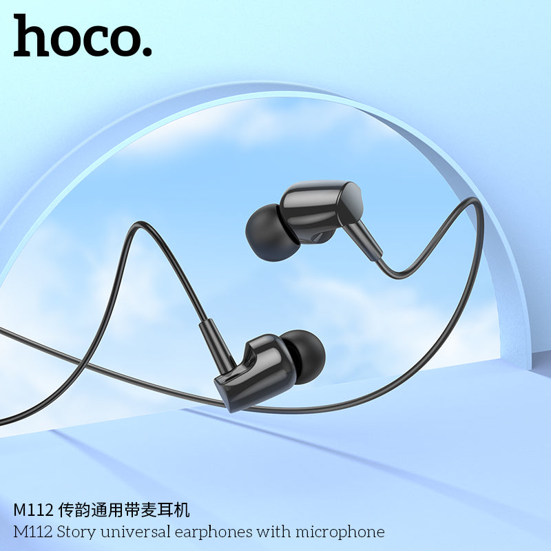 HD_SYNC:M112 Story universal earphones with microphone
