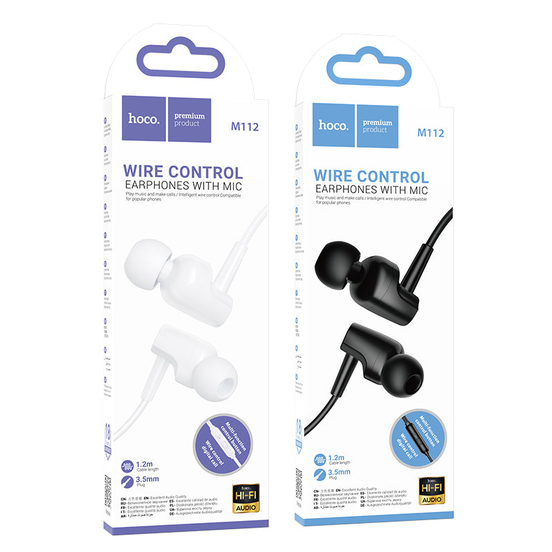 HD_SYNC:M112 Story universal earphones with microphone