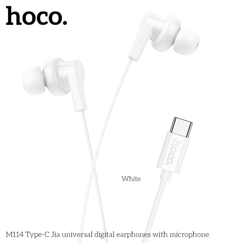 HD_SYNC:M114 Type-C Jia universal digital earphones with microphone