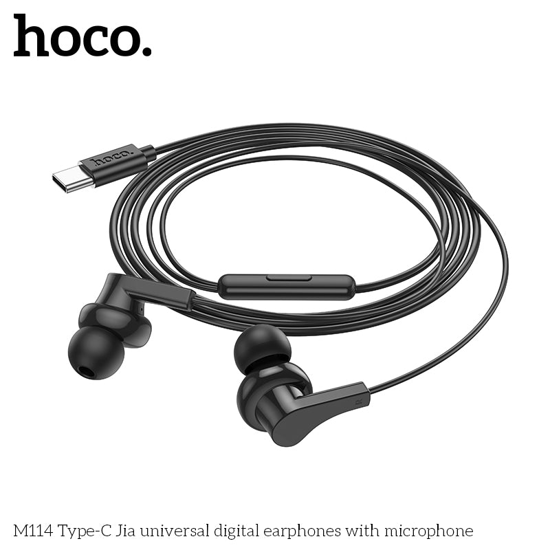 HD_SYNC:M114 Type-C Jia universal digital earphones with microphone