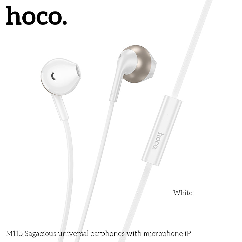 HD_SYNC:M115 Sagacious universal earphones with microphone Type-C