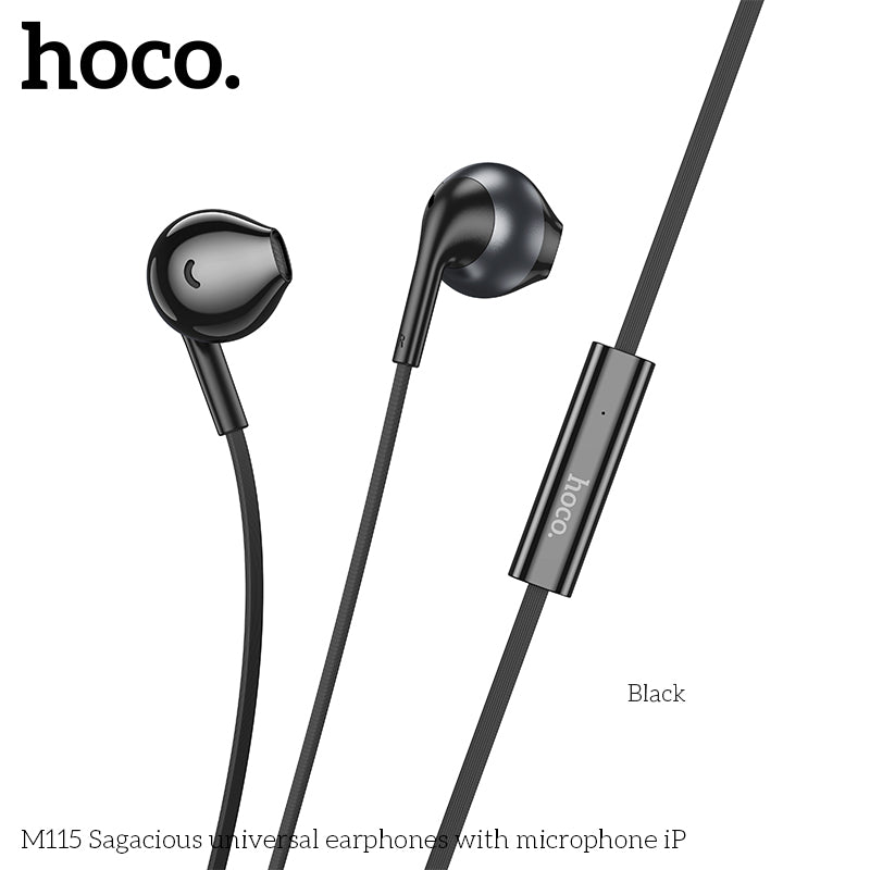 HD_SYNC:M115 Sagacious universal earphones with microphone Type-C