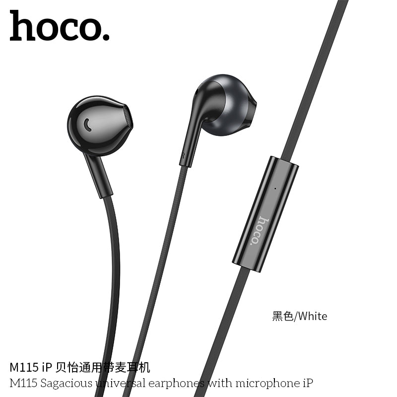 HD_SYNC:M115 Sagacious universal earphones with microphone Type-C