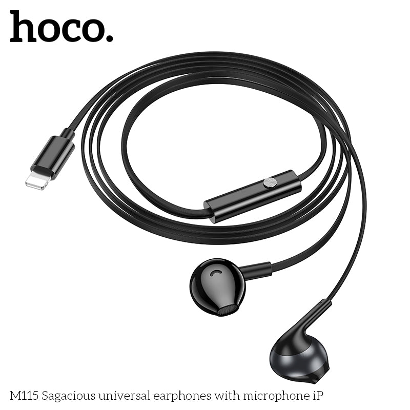 HD_SYNC:M115 Sagacious universal earphones with microphone iP