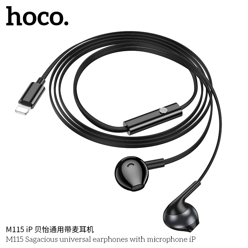 HD_SYNC:M115 Sagacious universal earphones with microphone Type-C